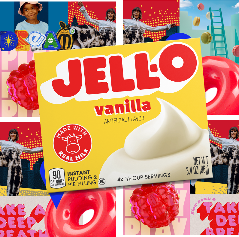 vanilla jello packaging