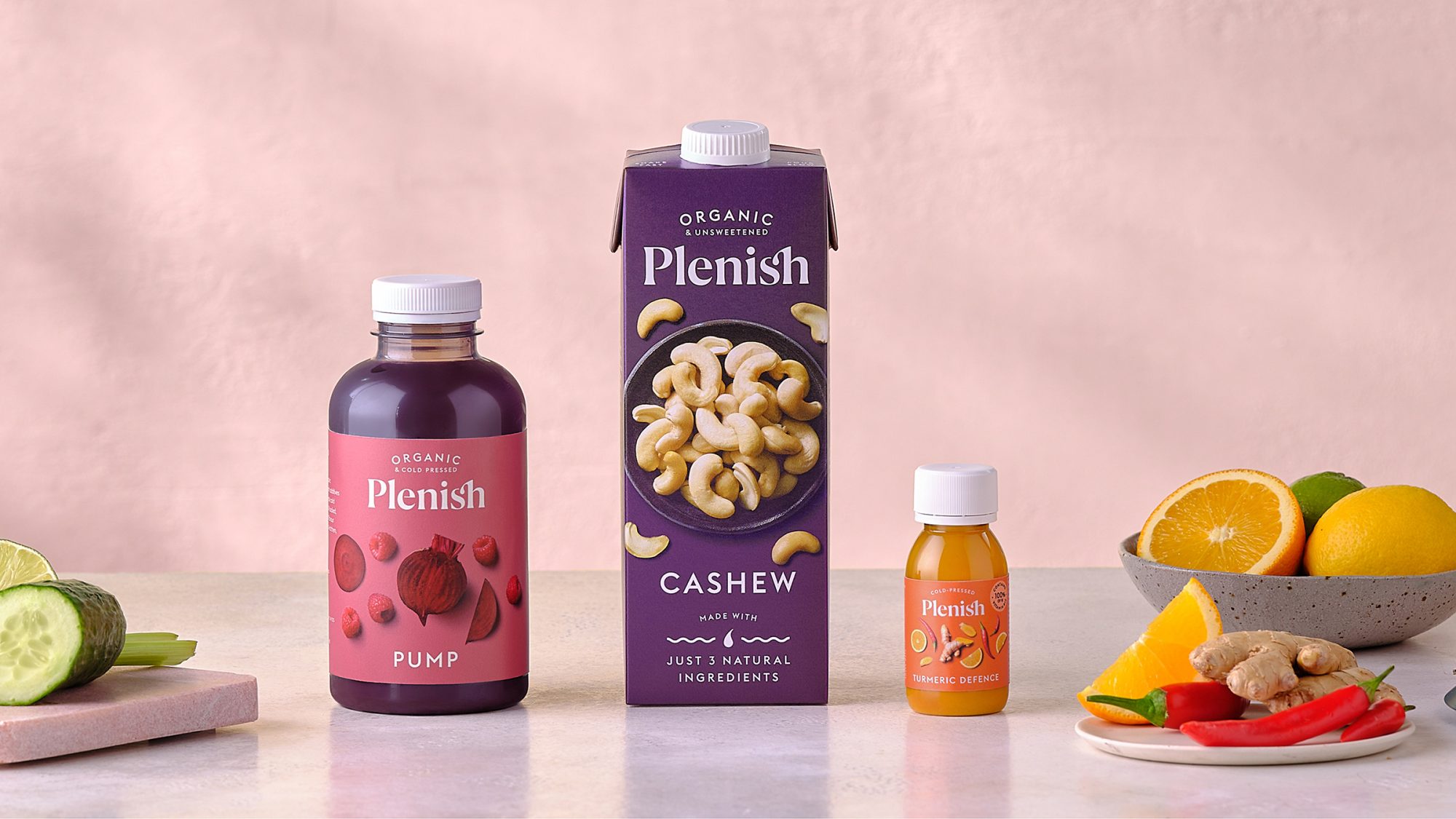 Plenish Redesign Lineup