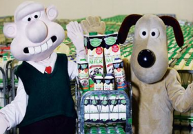 Wallace & Gromit give us an excuse for more milk on our cereal