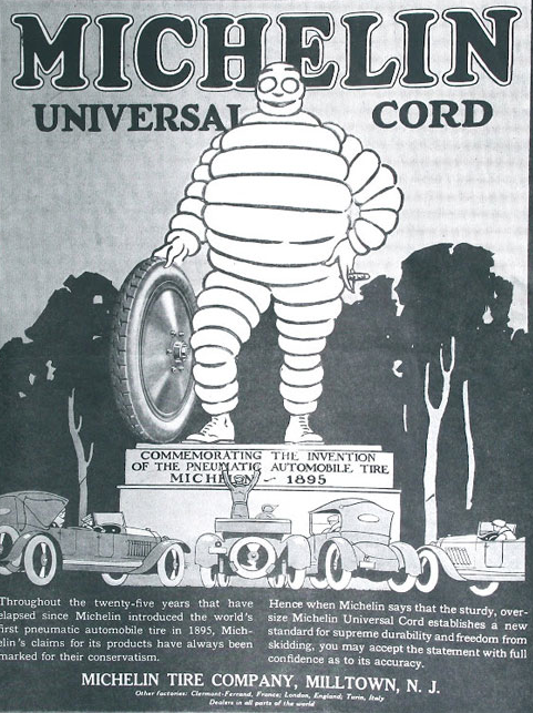  No one tyres of the Michelin Man 