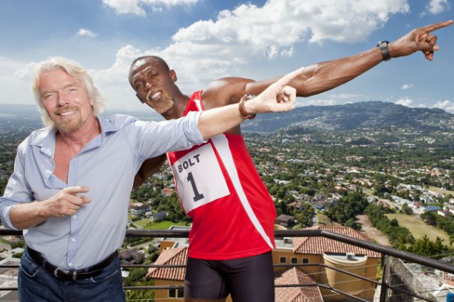 Branson and Bolt do the 