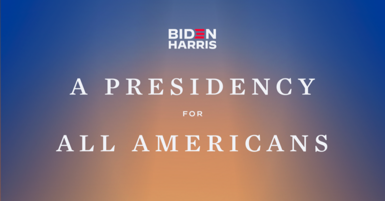 A presidency for all Americans